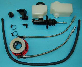CBH14065-30 MCLEOD HYDRAULIC THROWOUT BEARING AND MASTER CYLINDER KIT 18 SPLINE
