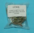 HCK5 RADIATOR/HEATER HOSE CLAMP KIT 1966-69 SMALL BLOCK