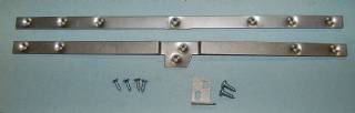 CON-DHA CONSOLE DOOR HINGE/LATCH ANCHOR KIT 1967-70