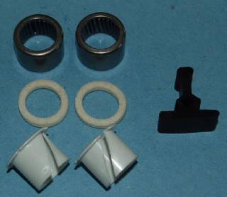 CPA-RBK 1962-74 B/E CLUTCH PEDAL ASSEMBLY REBUILD KIT WITH NEEDLE BEARING CLUTCH PEDAL