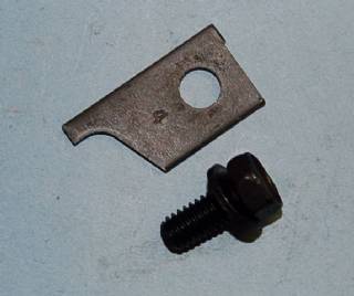 SPA-CE SPEEDOMETER CABLE CLAMP & BOLT 1962-65